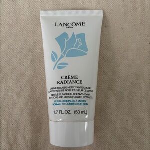 Lancôme Crème Radiance Cleansing Cream Tube — White / Light Blue